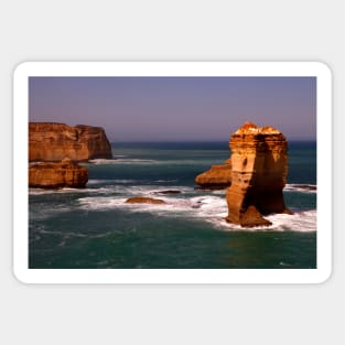 Coastal Rock Formation Sticker